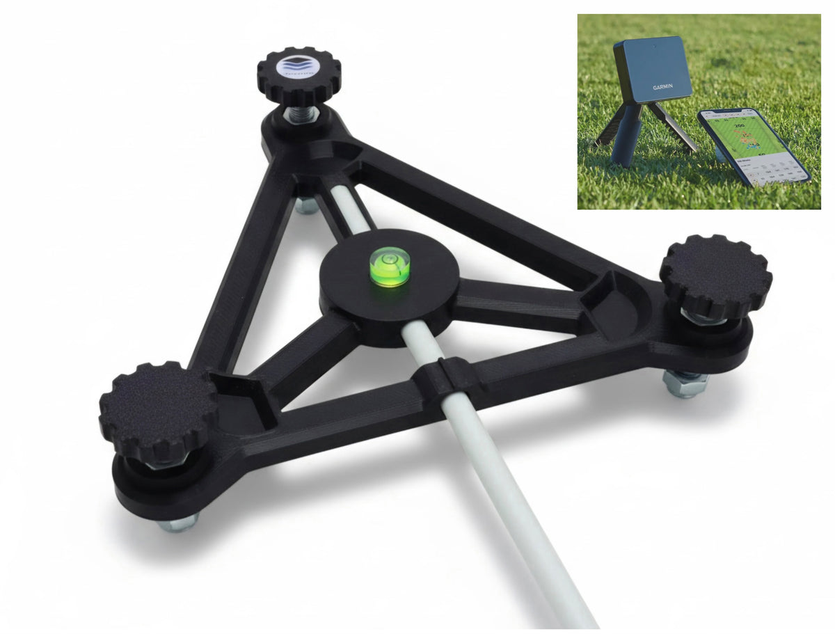 Garmin Approach R10 Golf Launch Monitor Leveling Stand – Alignment Stick Compatible