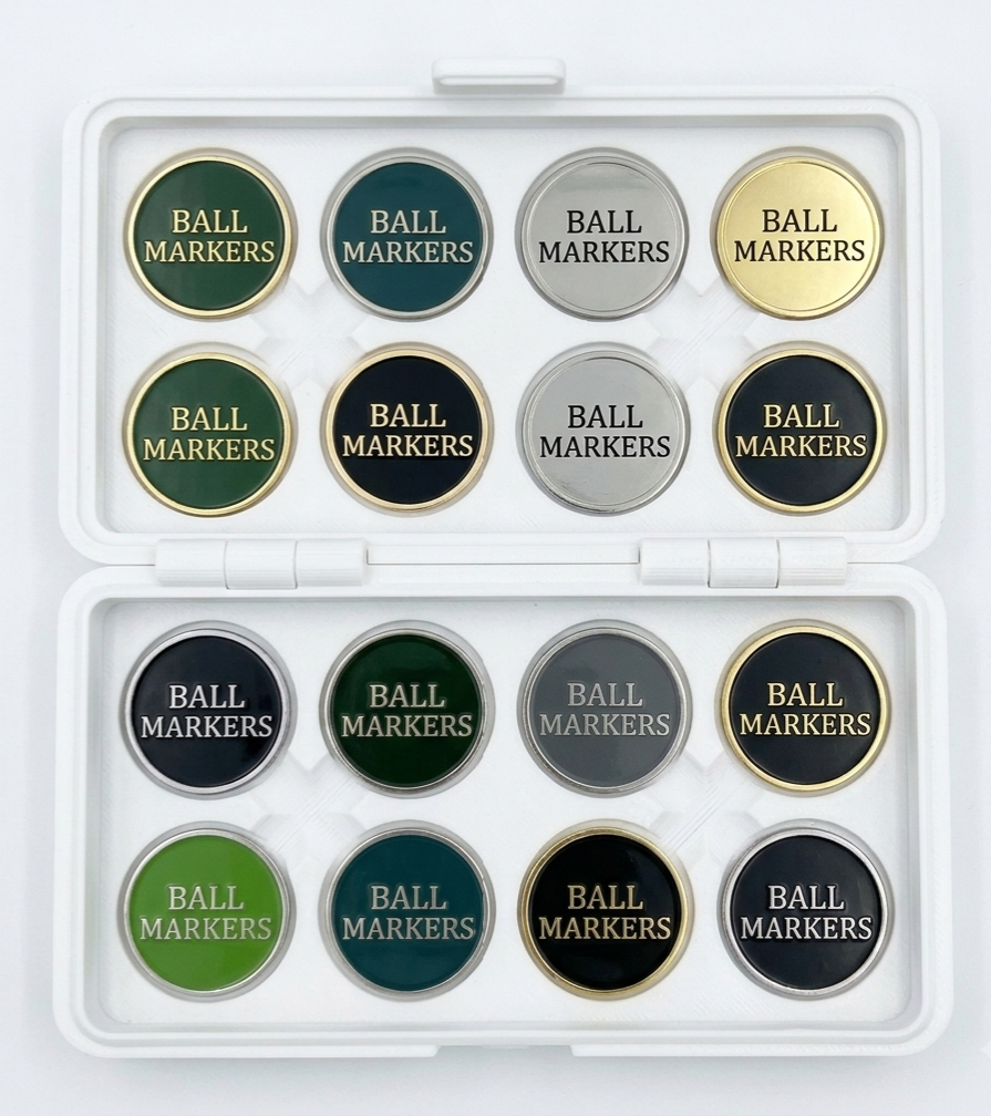Golf Ball Marker Case (Magnetised)